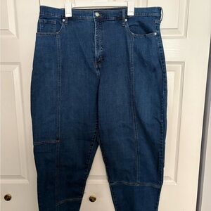 Banana Republic High-Rise Barrel Carpenter Jeans